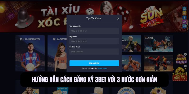 Đăng Ký 3BET