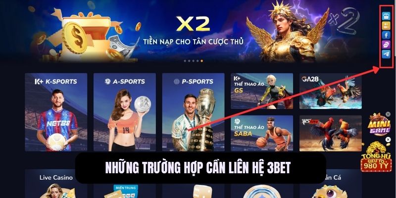 Liên Hệ 3BET