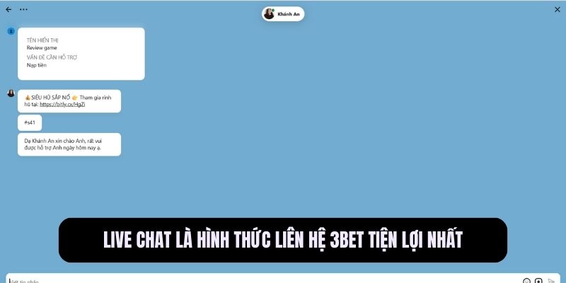 Liên Hệ 3BET